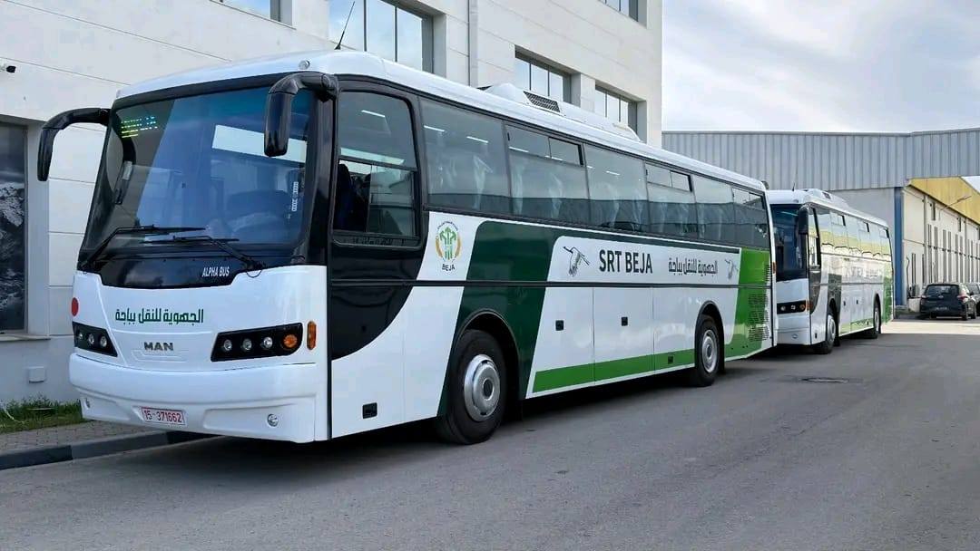 الشركة الجهوية للنّقل بباجة تعزز أسطولها ب 5 حافلات رفاهة جديدة في انتظار تسلم 10 عربات اخرى 