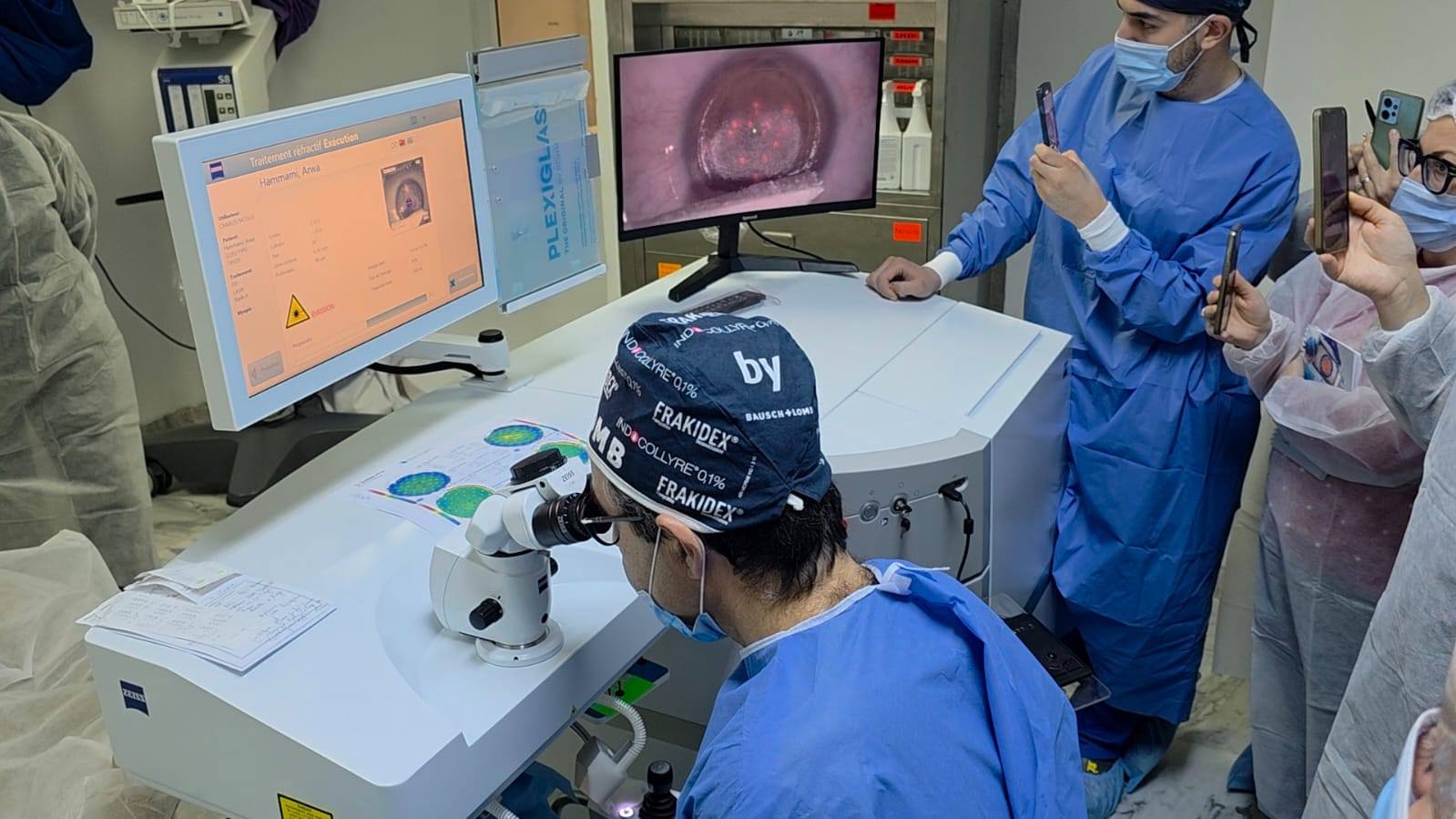 عملية الفيمتو ليزك(Femto LASIK) التقنية الأحدث حالياً في مجال جراحة العيون متوفّرة اليوم في المستشفى العمومي