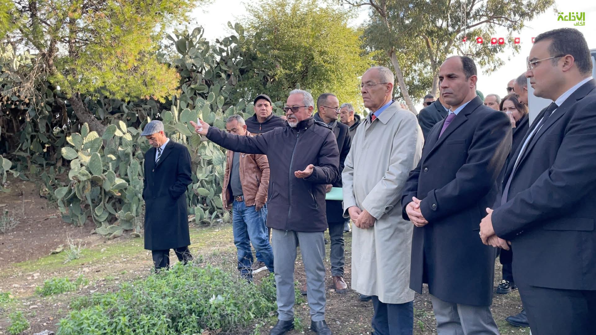 وزير  البيئة يطلع على سير عدد  من مشاريع التطهير  بولاية الكاف