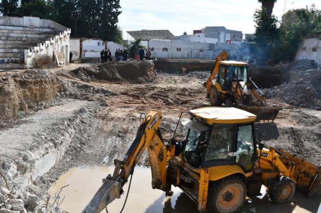 منوبة: تواصل تقدم اشغال تهيئة الفضاء الترفيهي الثقافي والرياضي بطبربة