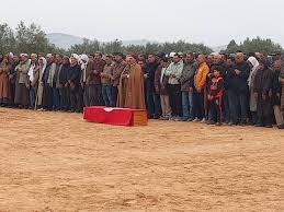 تشييع جثمان شهيد المؤسسة الأمنية مروان قادري  الى مثواه الأخير