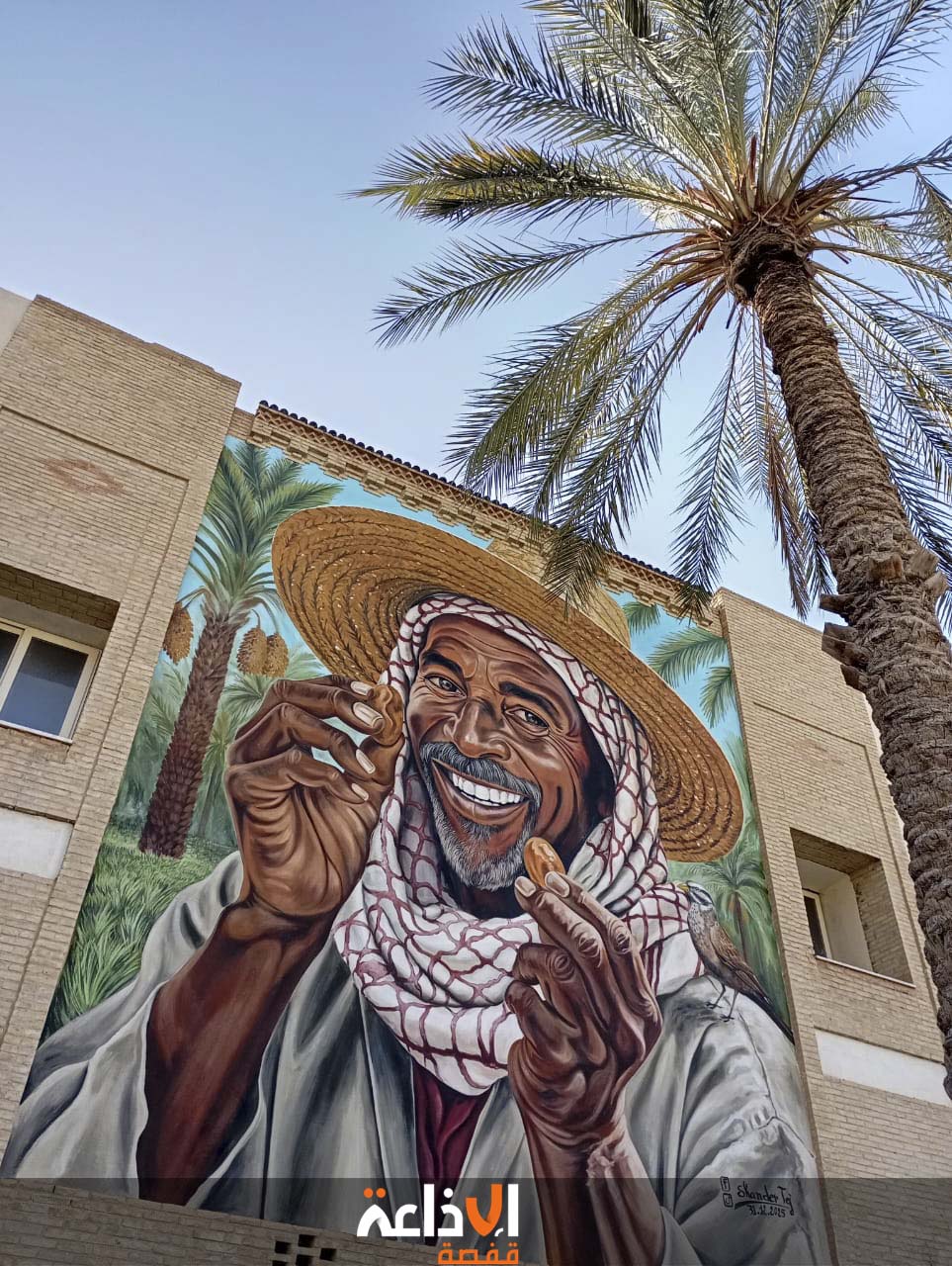 توزر : تواصل مشروع الجداريات العملاقة ضمن فعاليات الدورة 11 من المهرجان الدولي للفنون التشكيلية