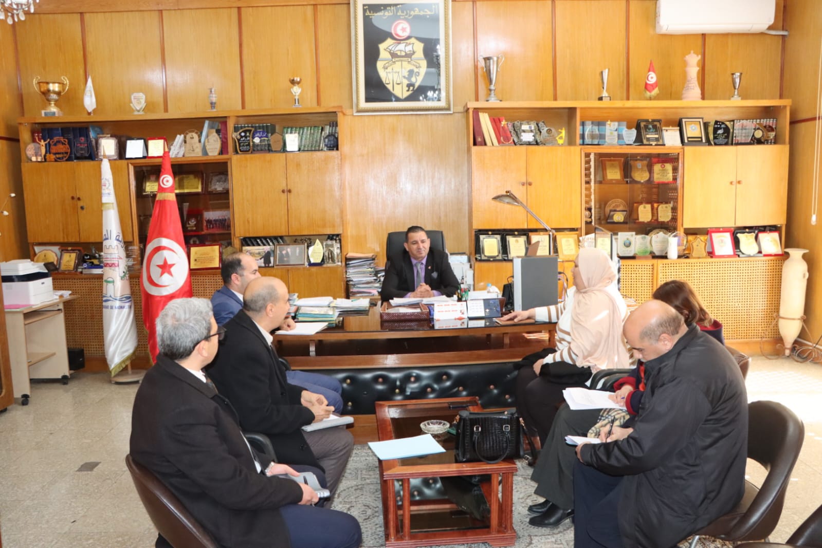 حثّ المؤسّسات الجامعية بالولاية  على الانخراط الفعلي في منظومة التكوين المستمرّ والترقية المهنية