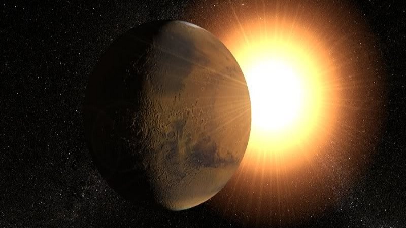 كوكب المريخ يدخل عشية اليوم الجمعة اقترانا شمسيا