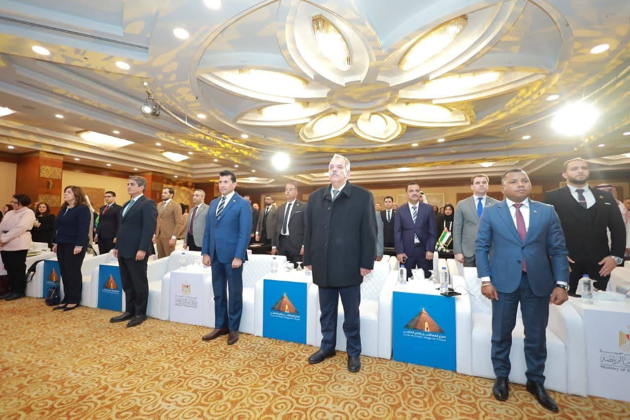 وزير الشباب والرياضة يشارك في أعمال مجلس وزراء الشباب والرياضة العرب بالقاهرة 