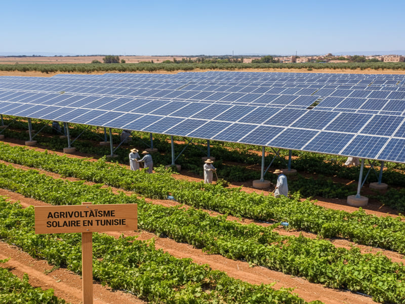 Béja : une première avec l’installation d’un système d’irrigation solaire au profit des femmes agricultrices
