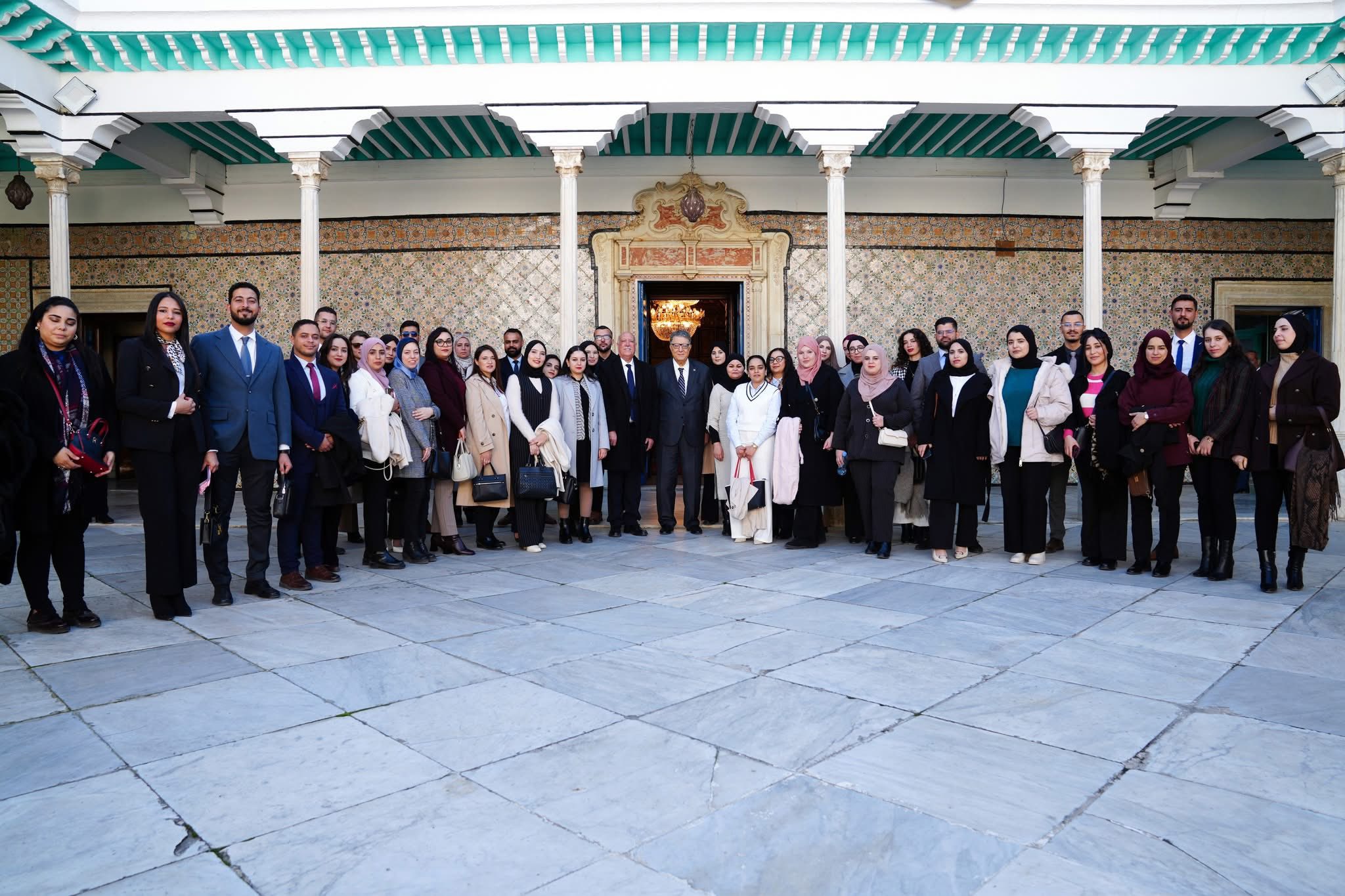 وفد من طلبة معهد تمويل التنمية للمغرب العربي يزور مجلس نواب الشعب