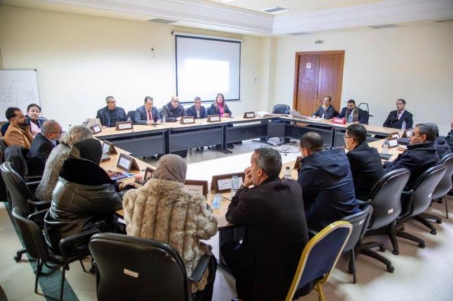 لجنة المخططات التنموية والمشاريع الكبرى بمجلس الجهات تجتمع بممثلي مجلس الإقليم الثاني