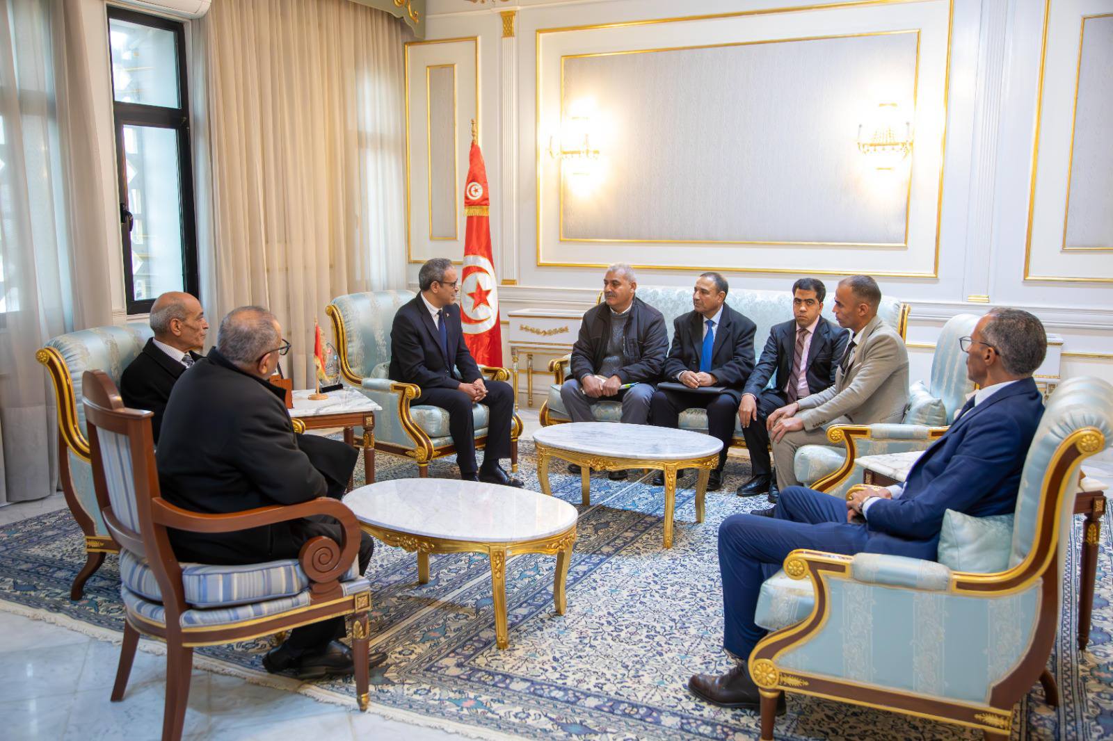 رئيس المجلس الوطني للجهات والأقاليم يلتقي أعضاء مجالس الأقاليم الخمسة