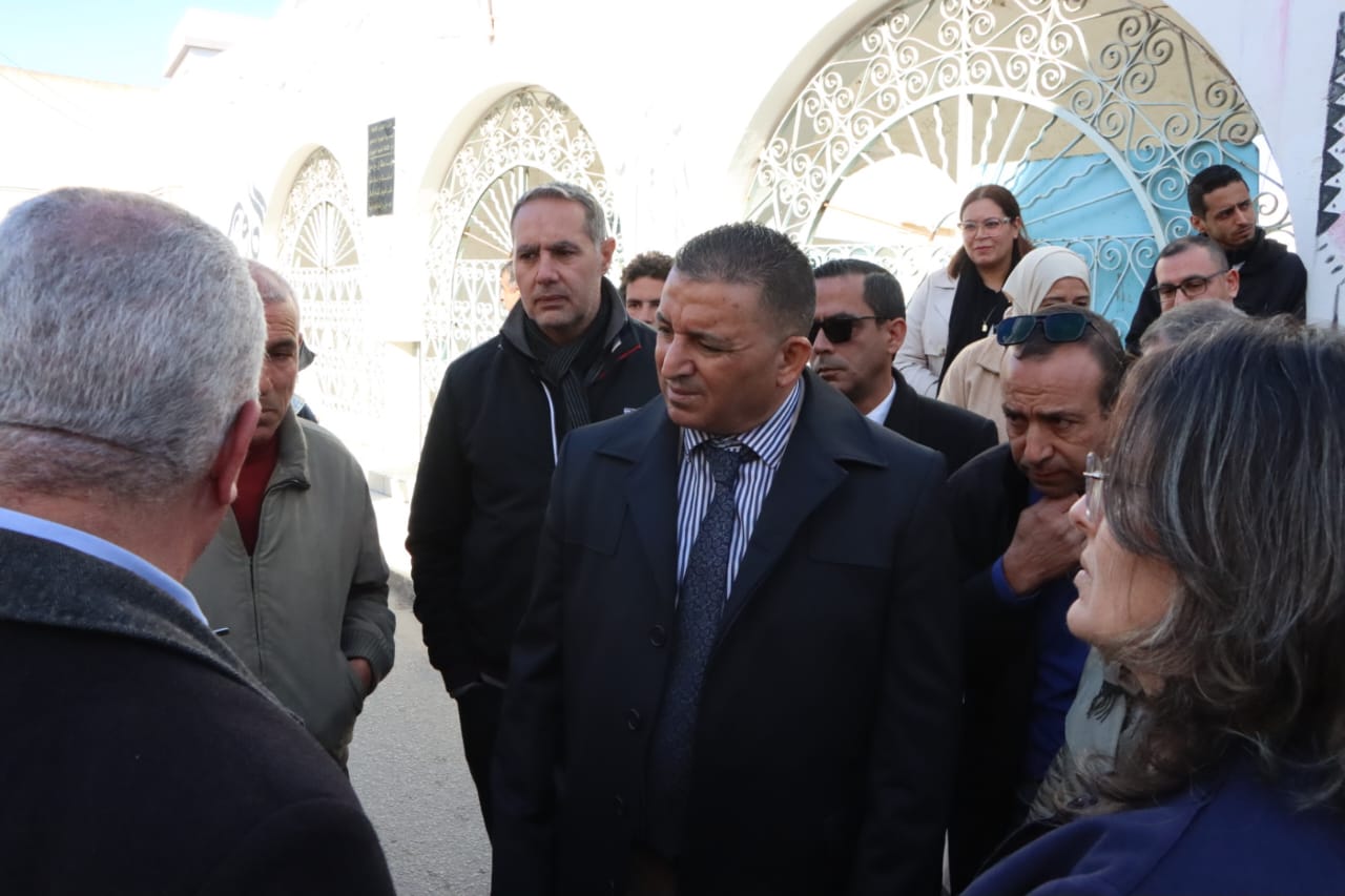 متابعة أشغال عدد من المشاريع بقصيبة المديوني والحرص على التسريع في إنجازها