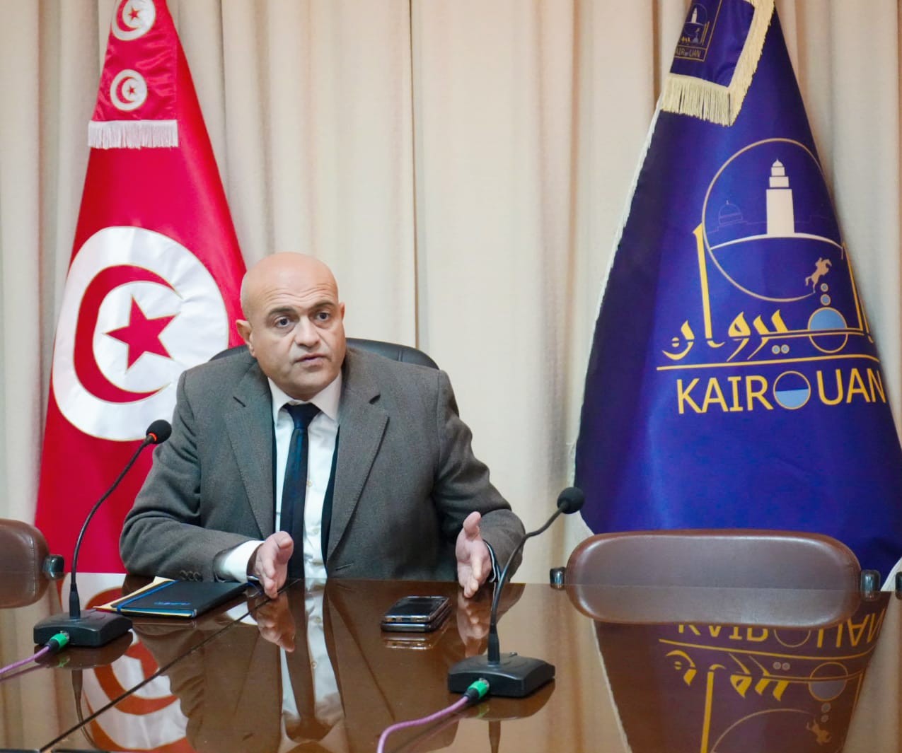 اجرءات في جلسة خصصت لموضوعي المعهد العالي للتمريض واللجنة الجهوية للسلامة المرورية