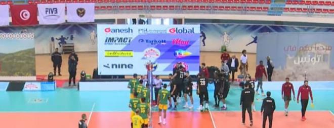 بطولة الأندية العربية للكرة الطائرة (الدور الترتيبي) فوز قطر القطري على السيب العماني 3 - 1