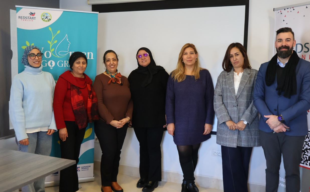 اختيار 16 رائدة أعمال تونسية ينشطن في الاستثمار الأخضر لدعم التحول البيئيى والتشغيل بالجهات