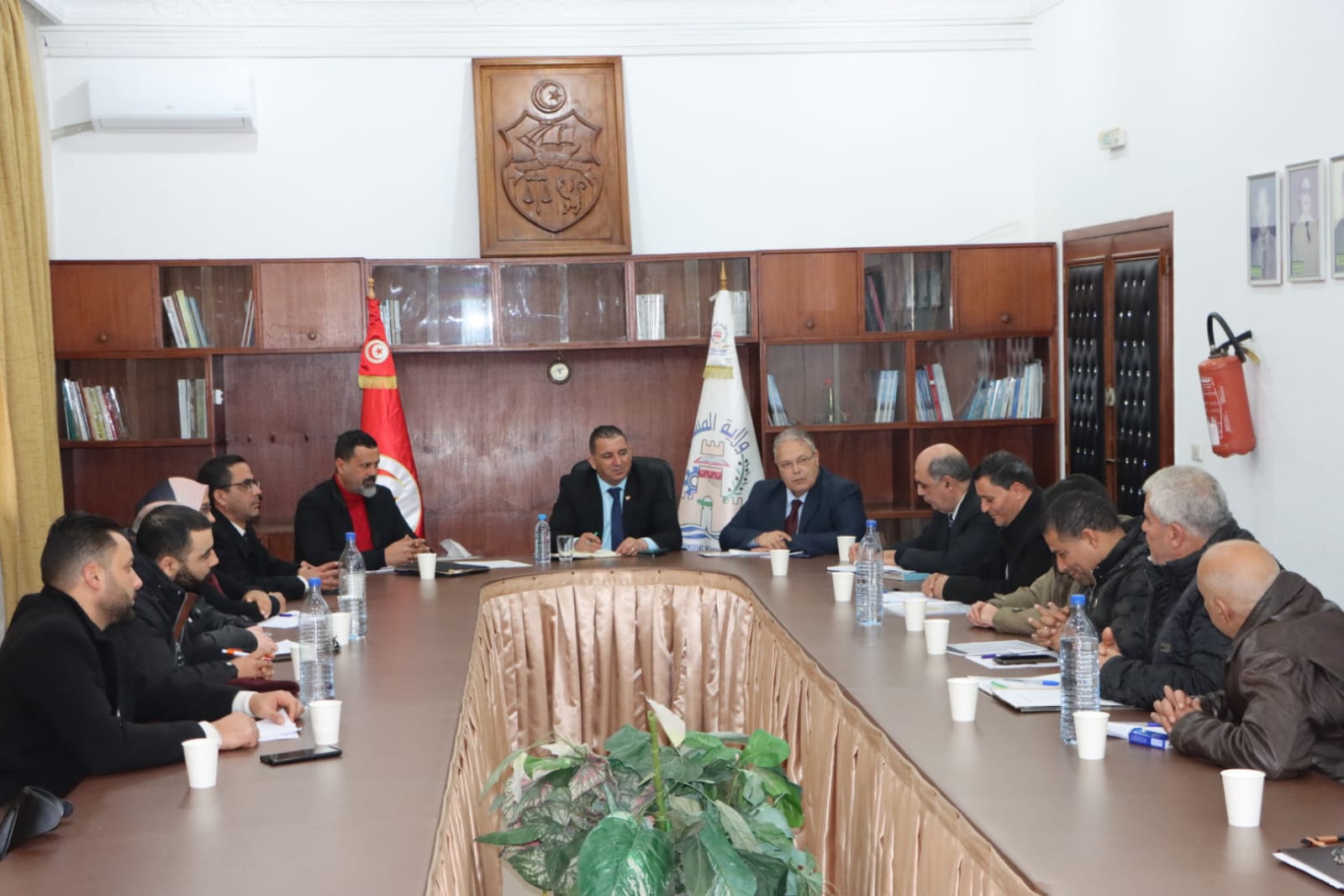 متابعة الشأن التنموي بولاية المنستير