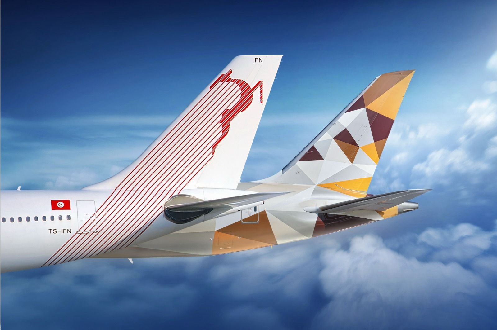 TUNISAIR–Etihad : un accord pour renforcer la liaison Tunis–Abu Dhabi