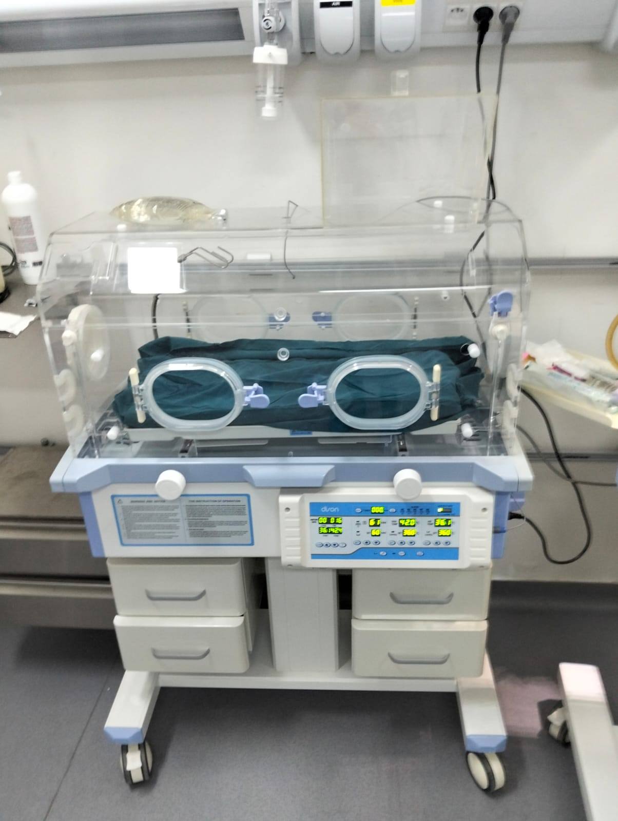 إجراء أول عملية قيصرية بقاعة عمليات المستشفى المحلي بقرمبالية