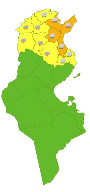 تمثيليات دبلوماسية بتونس تقرر غلق ابوابها امام العموم بسبب الاضطرابات الجوية