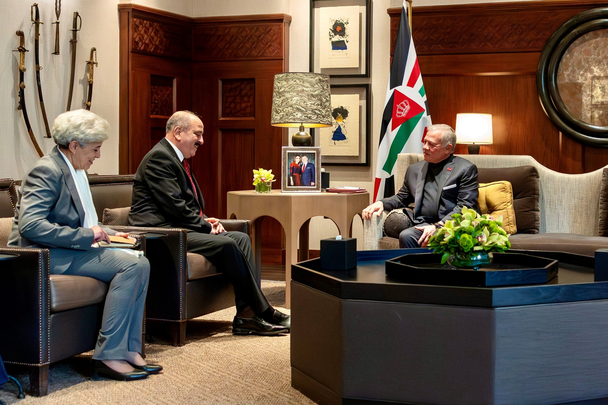 وزير الخارجية يلتقي في عمان الملك الاردني عبد الله الثاني