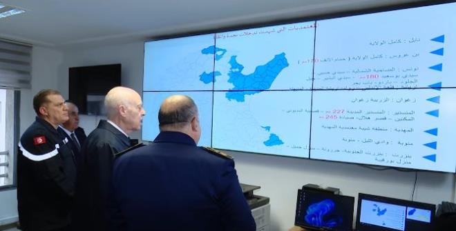 رئيس الجمهورية يؤكد أن الأولوية المطلقة هي إنقاذ الأرواح و أن كل الأضرار المادية ستعوض