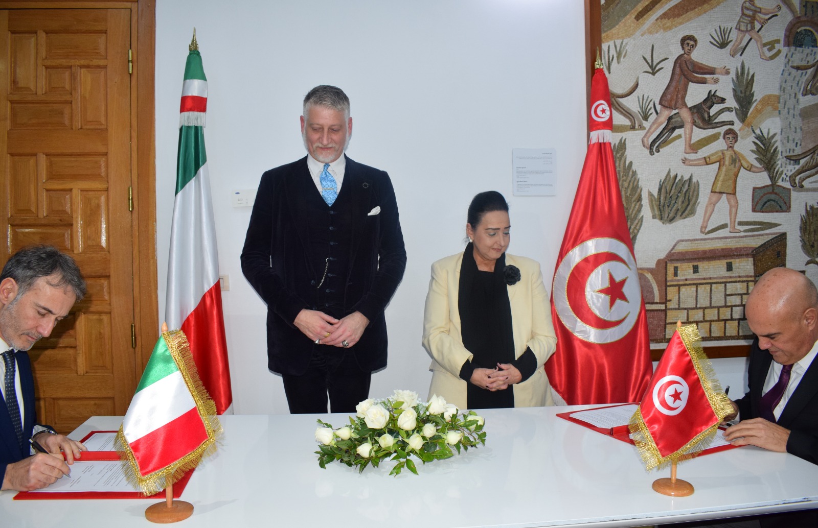 توقيع اتفاقية شراكة بين المعهد الوطني للتراث والمعهد المركزي الإيطالي للترميم