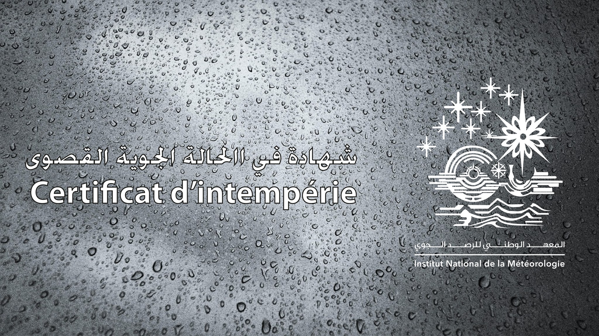 للاستظهار بها لدى شركات التأمين: إجراءات الحُصول على شهادة في الحالة الجويّة القُصوى