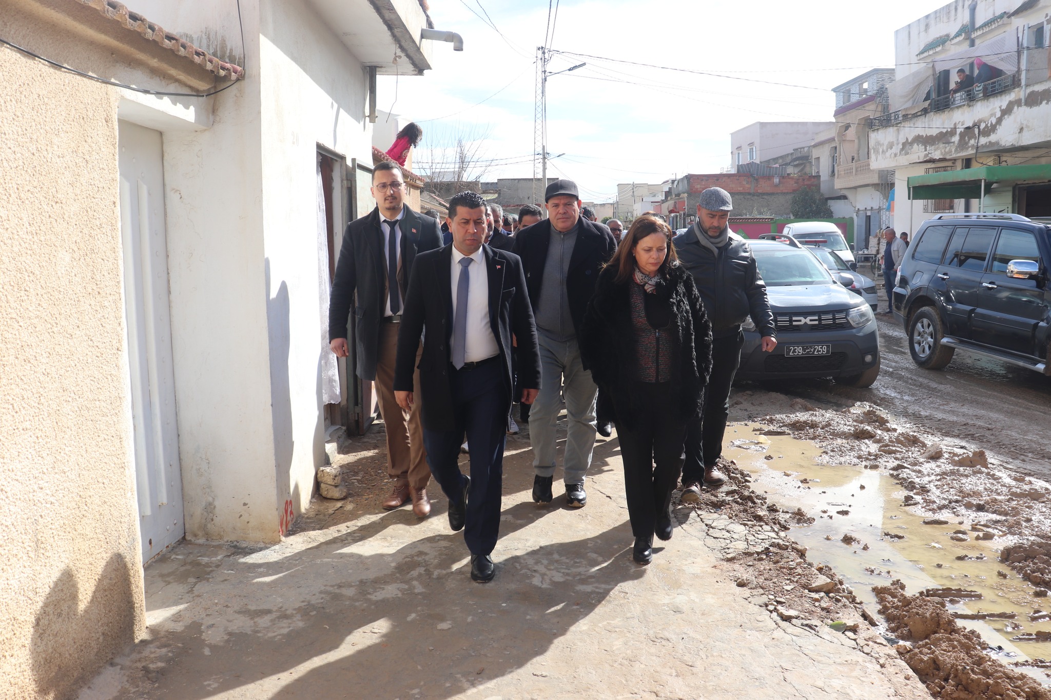 جندوبة : معاينة مشاريع تهذيب عدد من الاحياء 