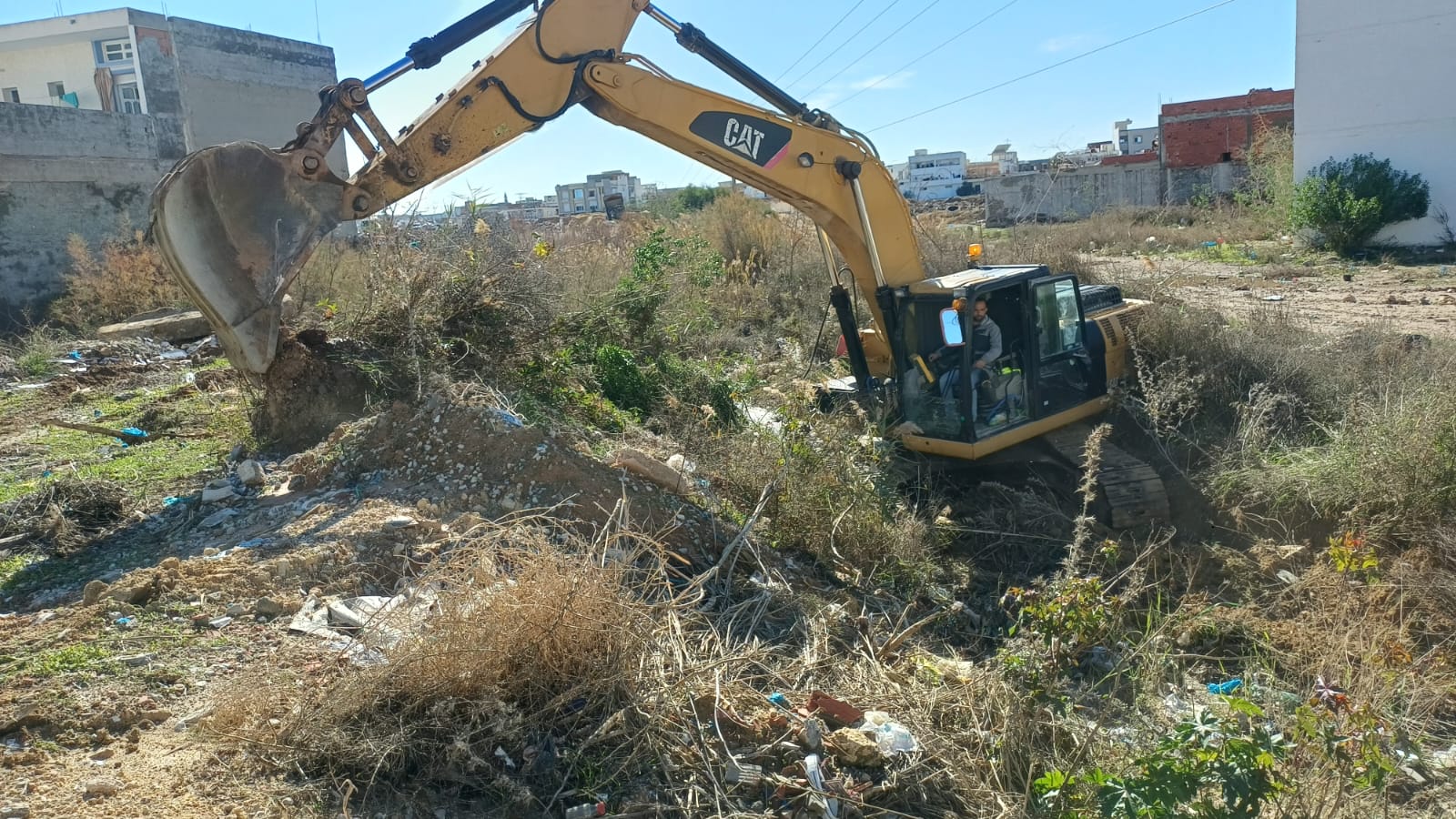 المنستير: تدخلات جهوية عاجلة لمعالجة آثار الأمطار الاخيرة بالجهة.