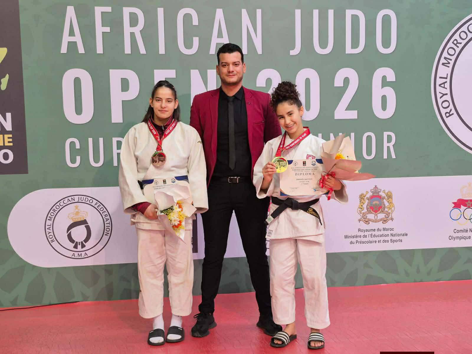 جيدو: الدورة الدولية المفتوحة للأصاغر بالمغرب: ميدالية ذهبية واخرى برونزية لتونس