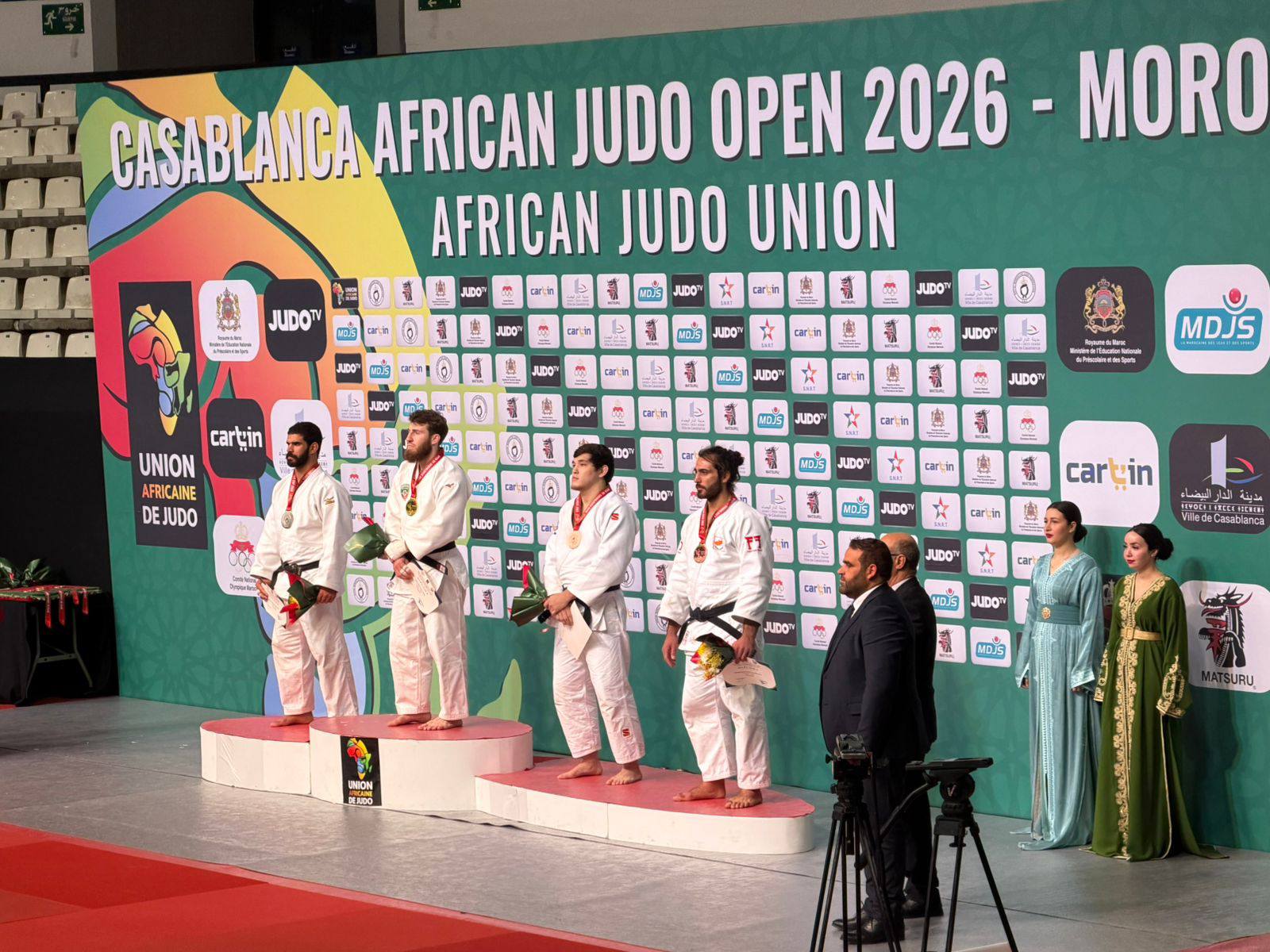 جيدو: الدورة الدولية المفتوحة للأكابر بالمغرب: تونس تحصد 5 ميداليات منها ذهبيتان