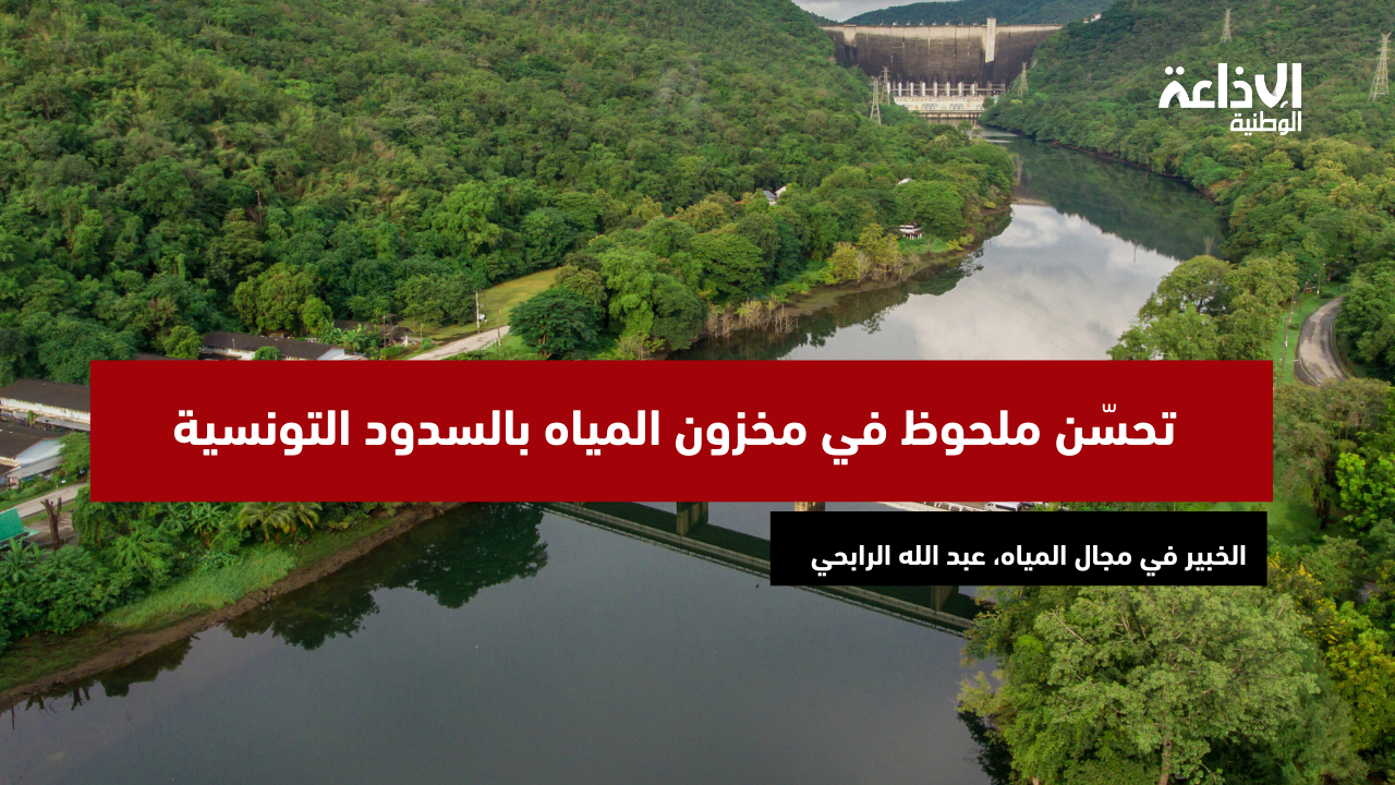 الخبير في مجال المياه، عبد الله الرابحي: تحسّن ملحوظ في مخزون المياه بالسدود التونسية