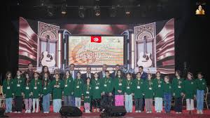 الملتقى الوطني للموسيقى والكورال : الجائزة الأولى في مسابقة العرض المتكامل من نصيب المدرسة الابتدائية حي بورقيبة 3 طريق سيدي منصور