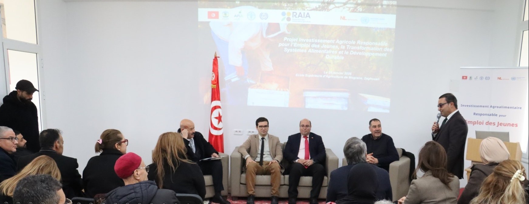 يستهدف 6 ولايات بينها زغوان ورصدت له اعتمادات تفوق 21 مليون دينار،يوم إعلامي للتعريف بمشروع RAIA الدولي