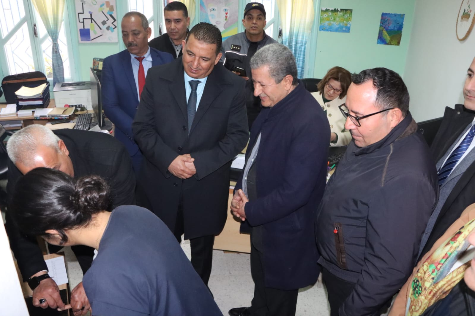 صيادة:متابعة تنفيذ الحملة الوطنية لإنجاز بطاقات التعريف الوطنية لفائدة تلاميذ البكالوريا دورة 2027