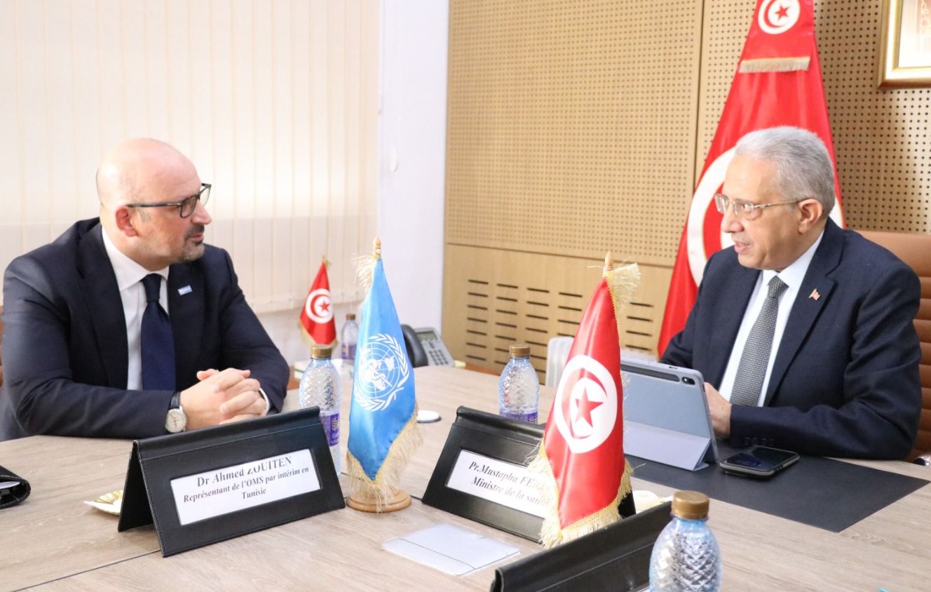 تونس ومنظمة الصحّة العالمية تبحثان تعزيز التعاون ودعم التغطية الصحية الشاملة
