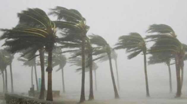 رياح قوية جدا وأمطار محليا هامة مرتقبة في تونس ابتداءً من ظهر السبت