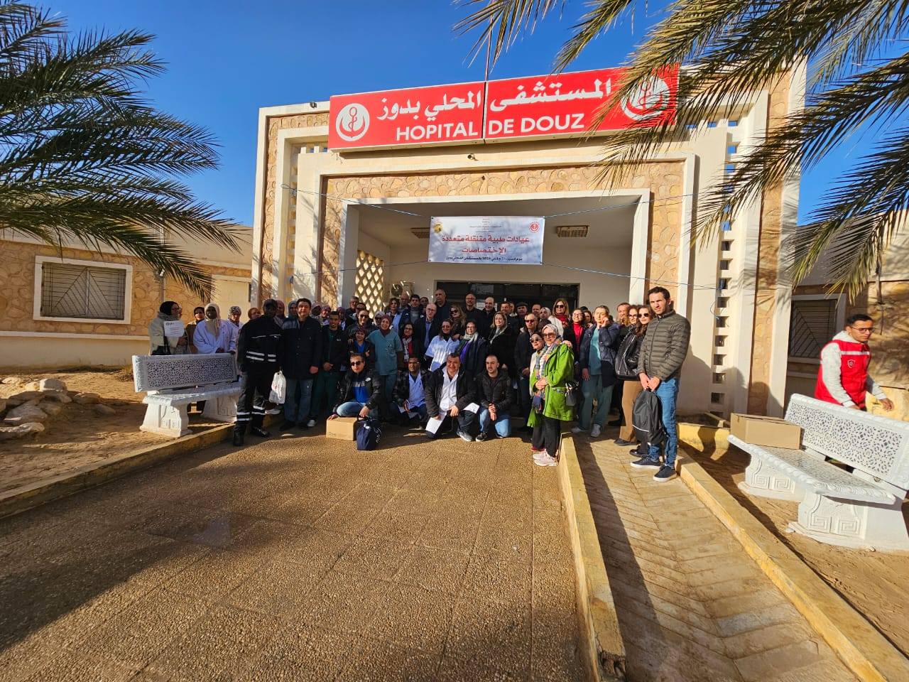ولاية قبلّي :نجاح قافلة صحيّة متعدّدة الإختصاصات بدوز 