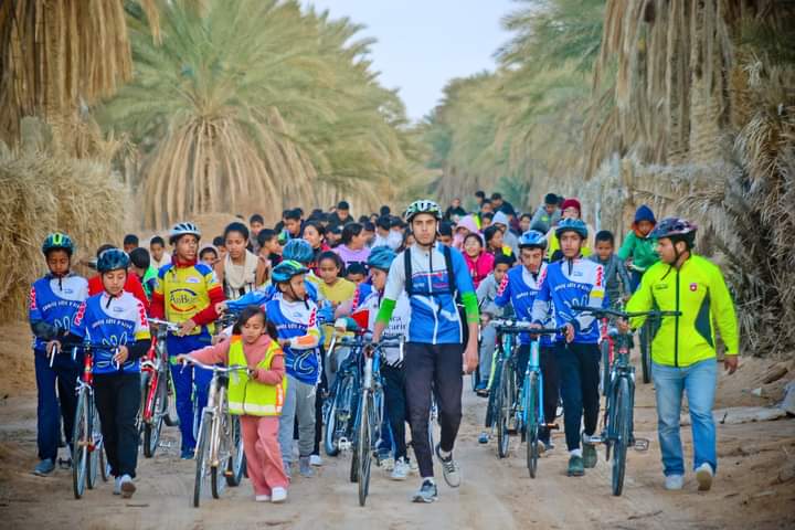دوز: اختتام الدورة السادسة لكرنفال الدراجة