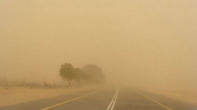 رياح من القطاع الغربي قوية قرب السواحل والمرتفعات وبالجنوب الليلة