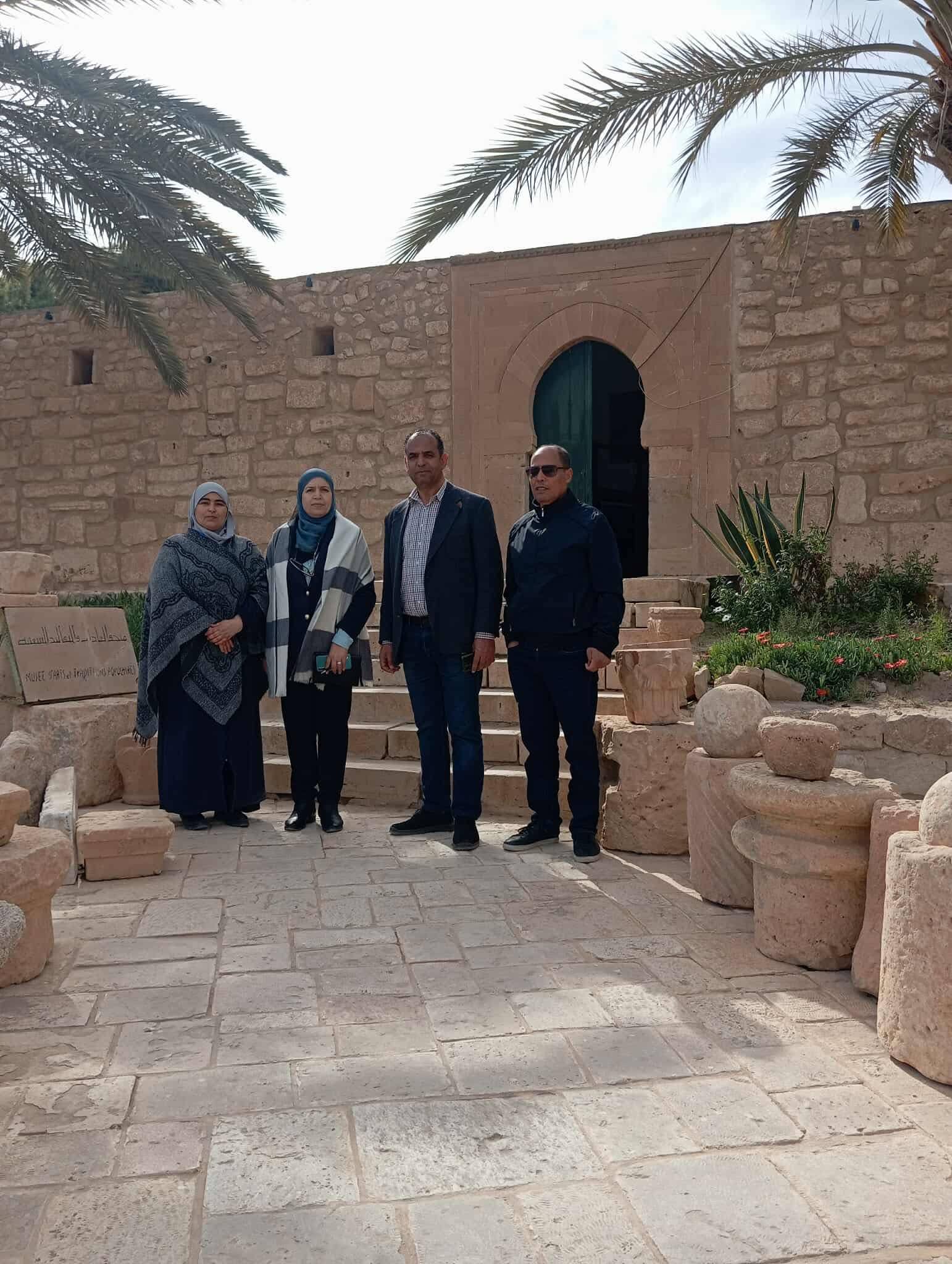 زيارة تفقّد لمتحف العادات والتقاليد الشعبية بقابس في إطار متابعة الوضعية الإنشائية والوظيفية للمؤسّسات المتحفية
