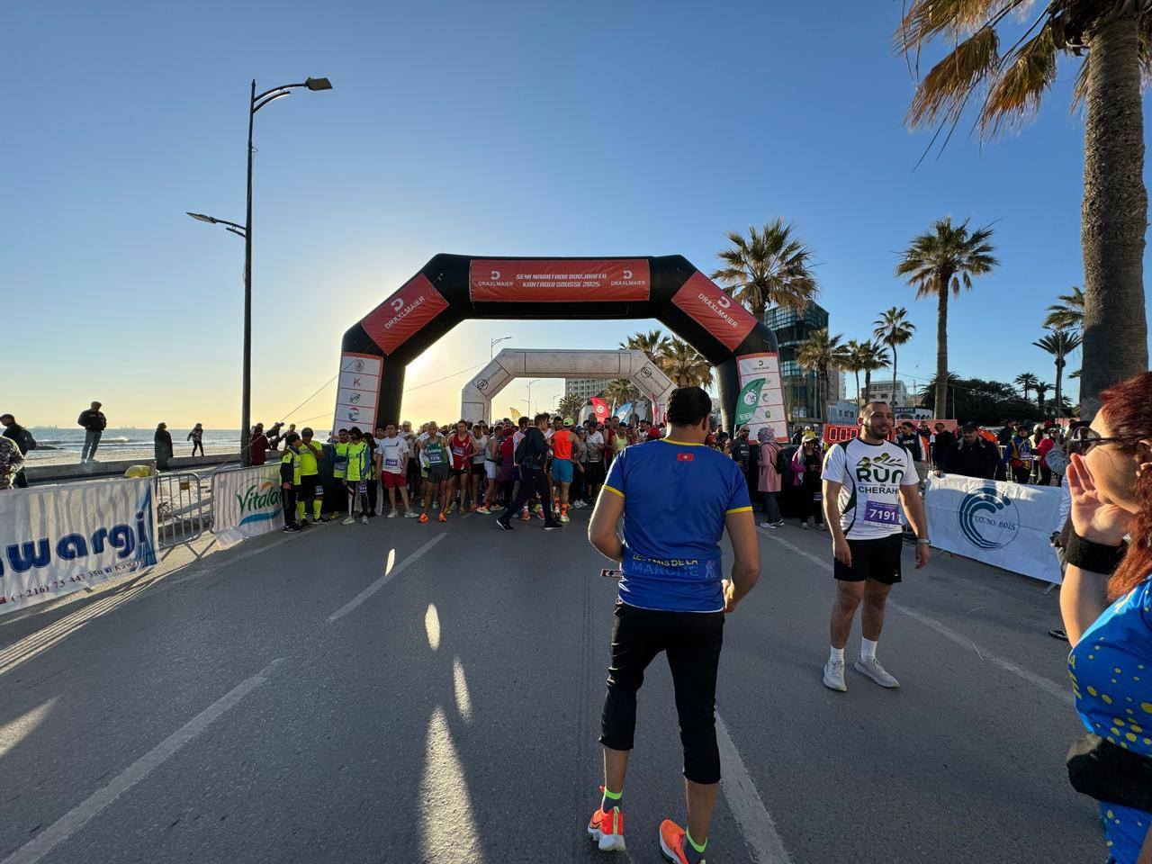 15 فيفري 2026: نصف ماراطون الرياضة للجميع  بكورنيش بوجعفر بمدينة سوسة