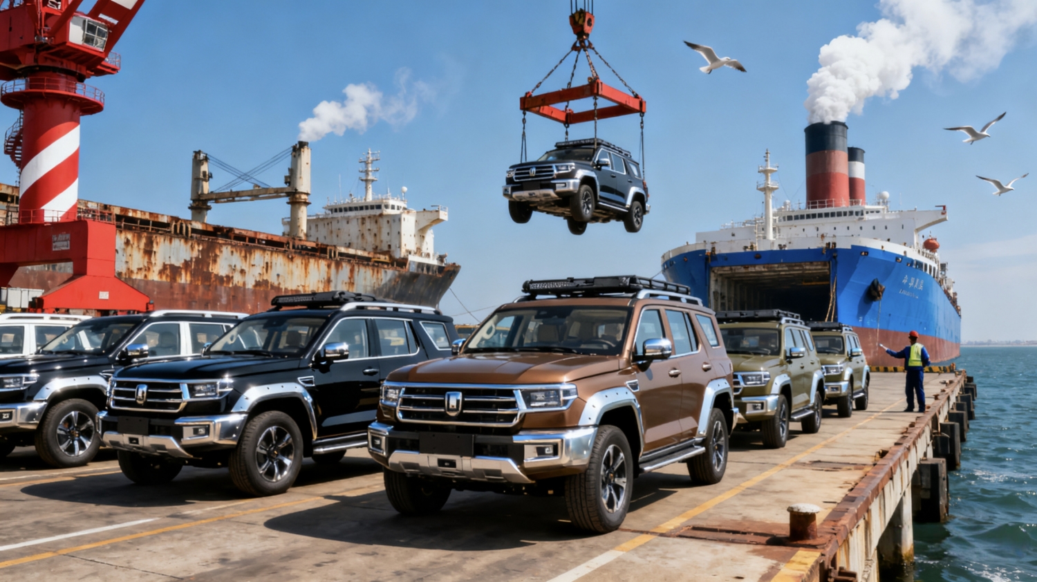 الصين : صادرات السيارات تتجاوز 142 مليار دولار في 2025