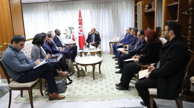 وزير التجهيز والإسكان يلتقي مدير قسم بلدان المغرب العربي بالبنك الدولي للإنشاء والتعمير