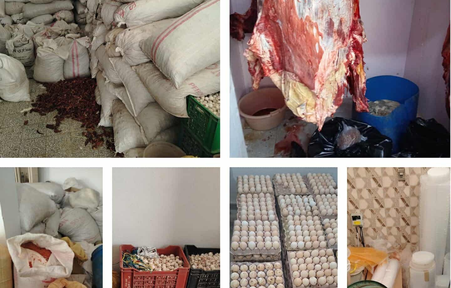 الهيئة الوطنية للسلامة الصحية تقوم بحجز واتلاف كميات كبيرة من المواد الغذائية غير المطابقة استعدادا لرمضان