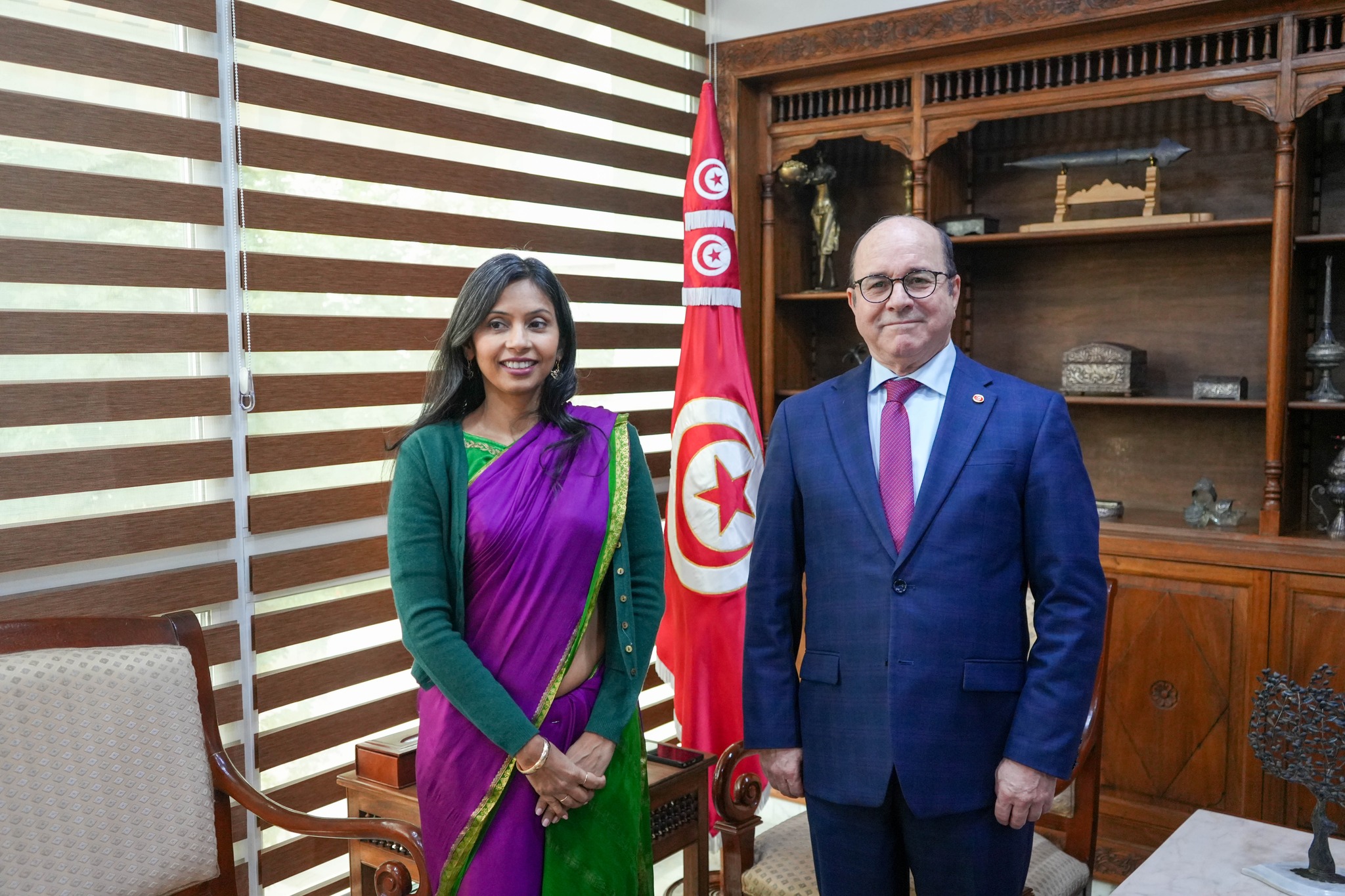 سفيرة الهند تُؤكــد حرص بلادها على مزيد تعزيز التعاون السياحي مع تونس