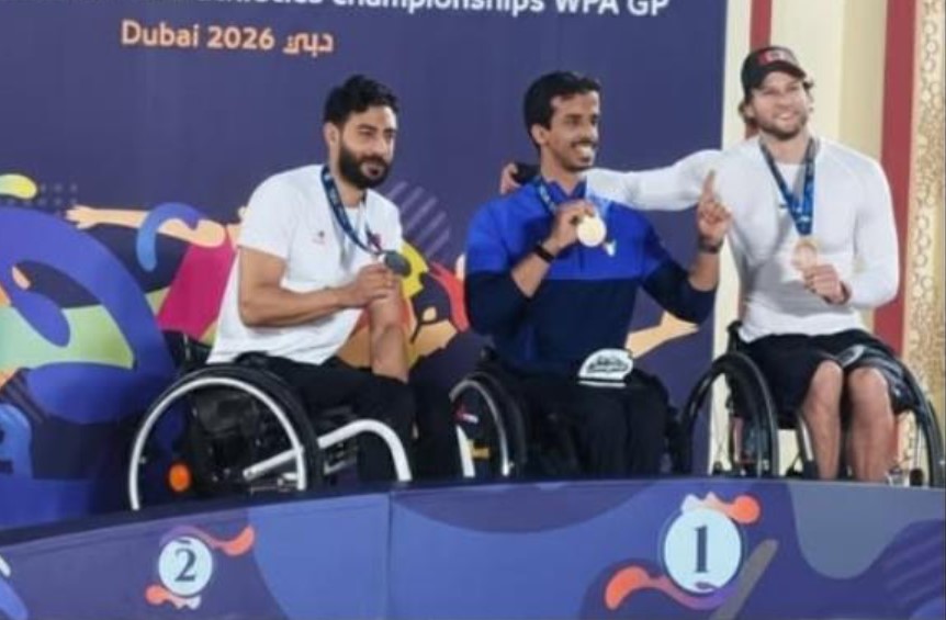 بطولة فزاع الدولية لذوي الهمم : ياسين الغربي يُحرز الميدالية الفضية في سباق 1500م كراسي