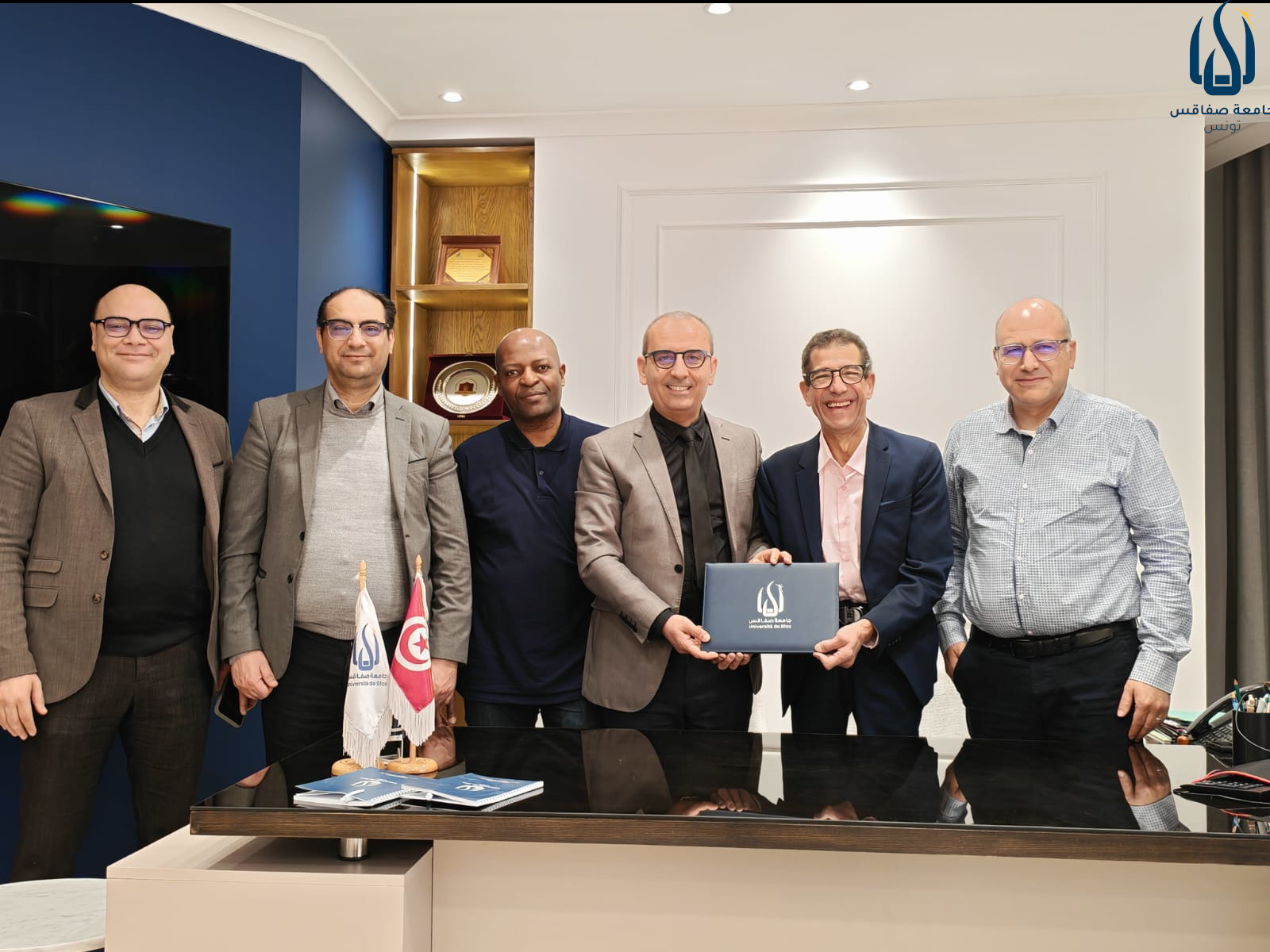 جامعة صفاقس توقع اتفاقية للتعاون الأكاديمي مع معهد الإعلامية والبرمجة والتحليل بالكونغو