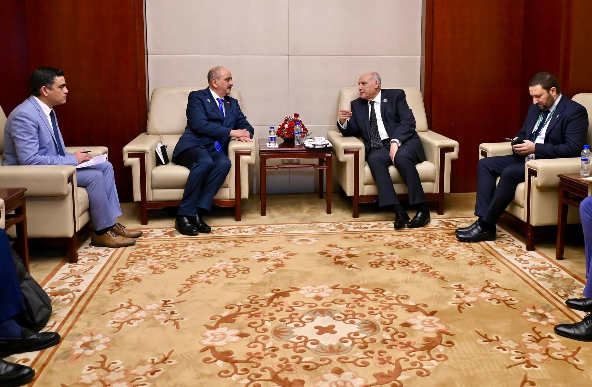 وزير الخارجية يُـــجري في أديس أبابا لقاءات مع قيادات مفوضية الاتحاد الإفريقي وعدد من نظرائه من الدول الافريقية