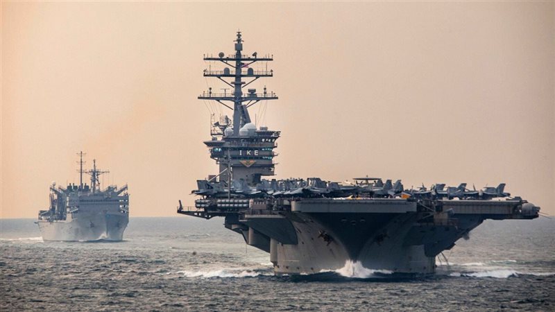 وسائل إعلام أمريكية: إرسال حاملة طائرات أمريكية ثانية إلى الشرق الأوسط 
