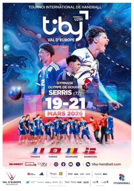 المنتخب التونسي لكرة اليد للأواسط مواليد 2006 و2007 يشارك في دورة بيار تيبي الدولية بفرنسا من 19 الى 21 مارس القادم