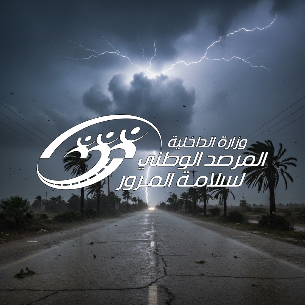 التقلّبات الجويّة: مرصد المرور يُحذّر مُستعملي الطريق ويدعُو إلى اليقظة